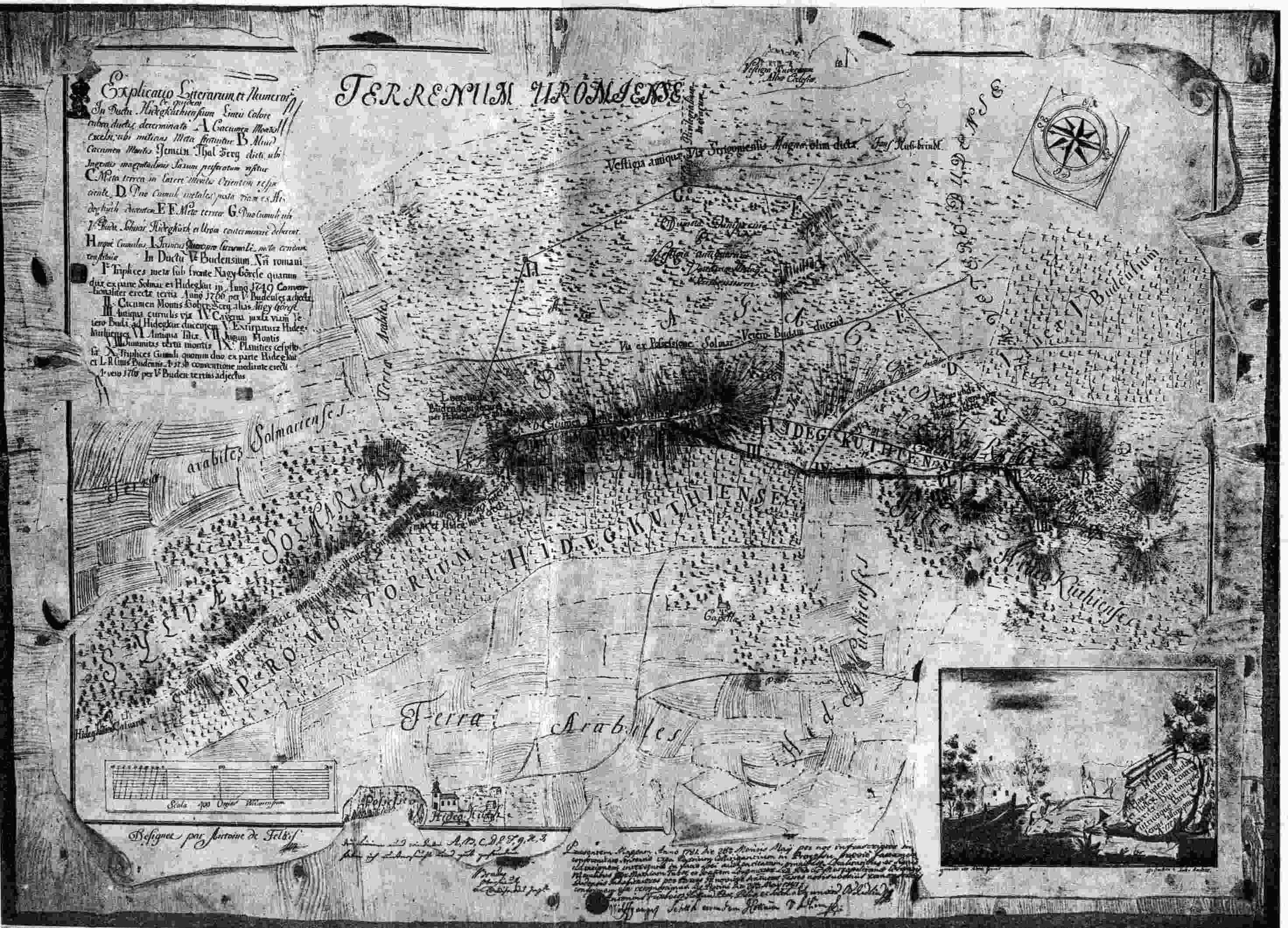A Felkis-féle térkép (1778)